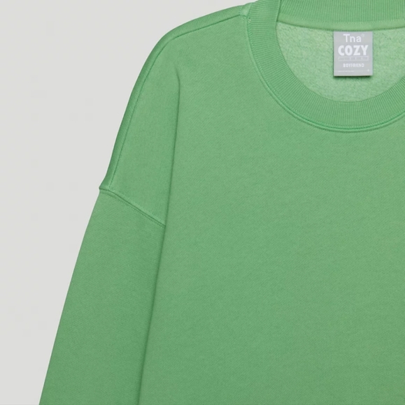 BNWT Tna Extra Fleece Boyfriend Crew Sweatshirt - Picture 4 of 7